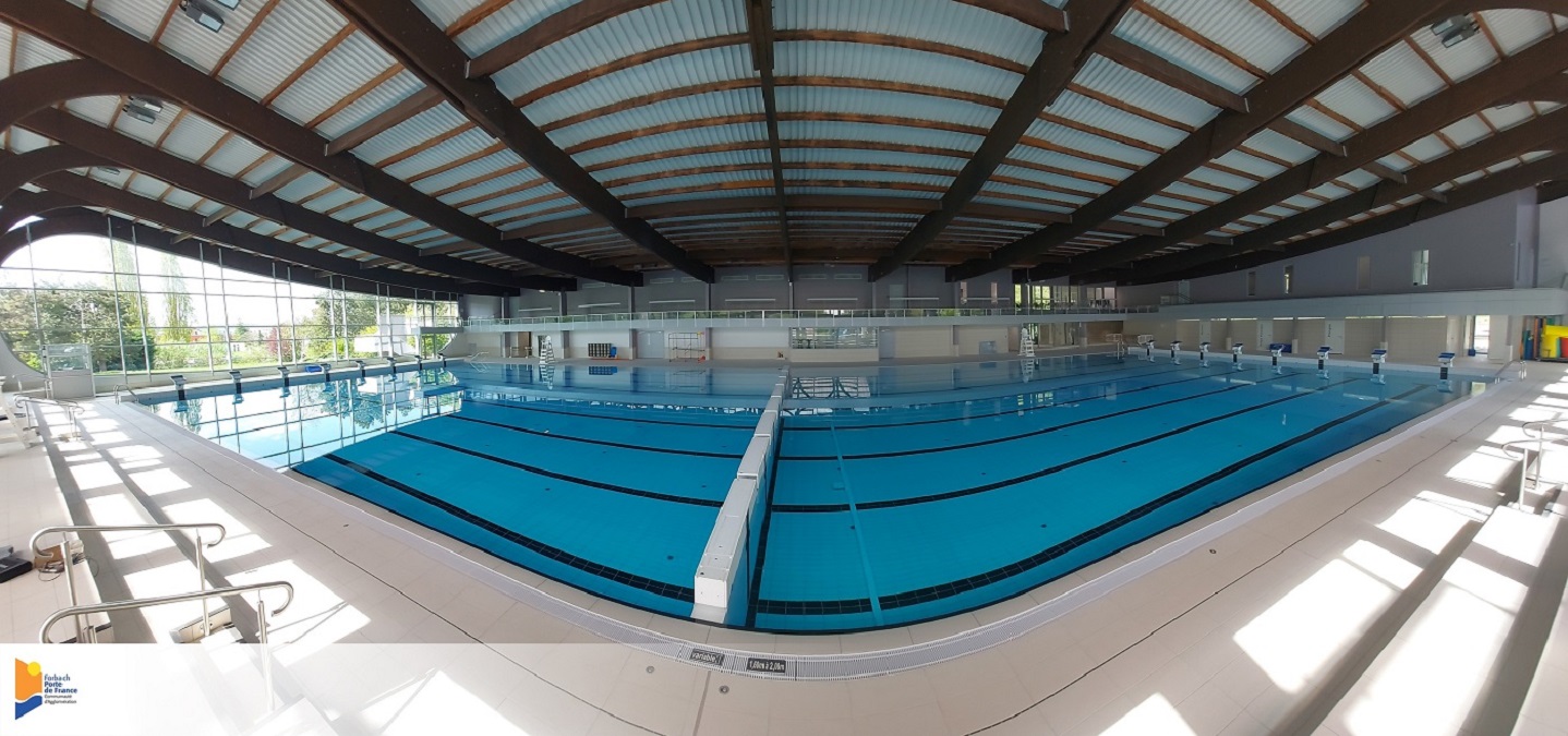 La piscine olympique de Forbach fait peau neuve
