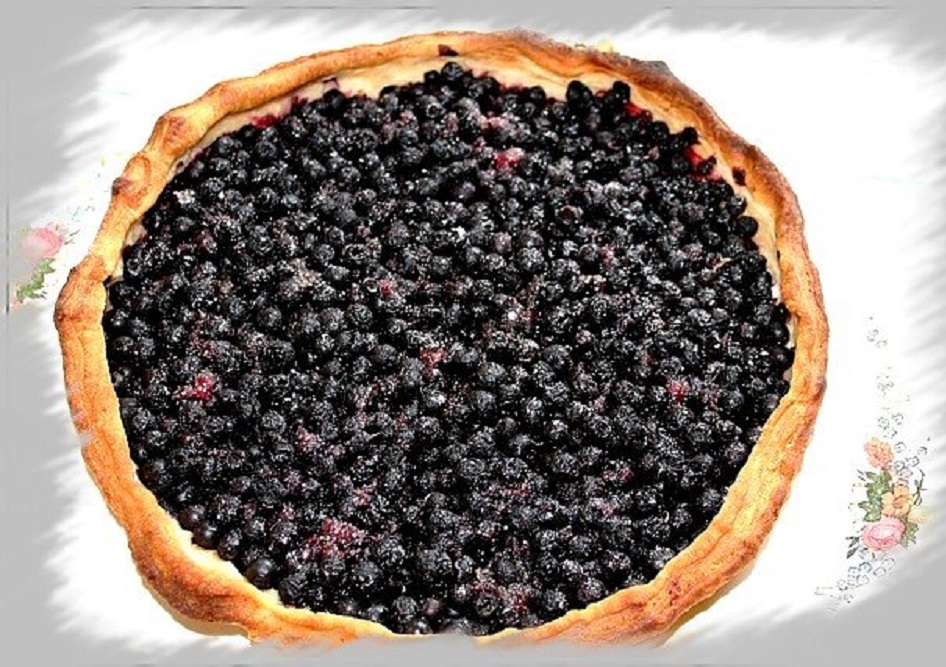 tarte aux myrtilles