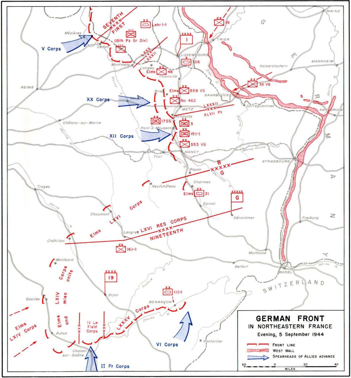 front Lorraine 1944