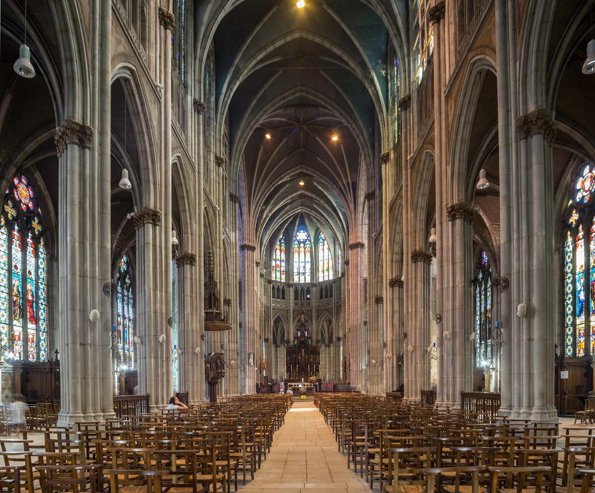 intérieur basilique Nancy