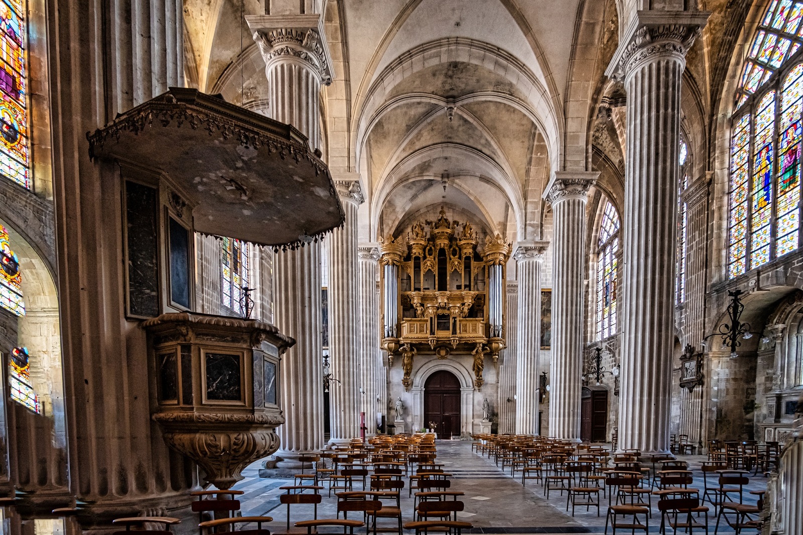 intérieur abbaye Saint-Mihiel