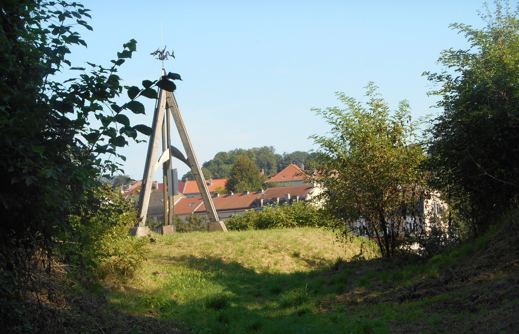 site du vieux château de Longwy