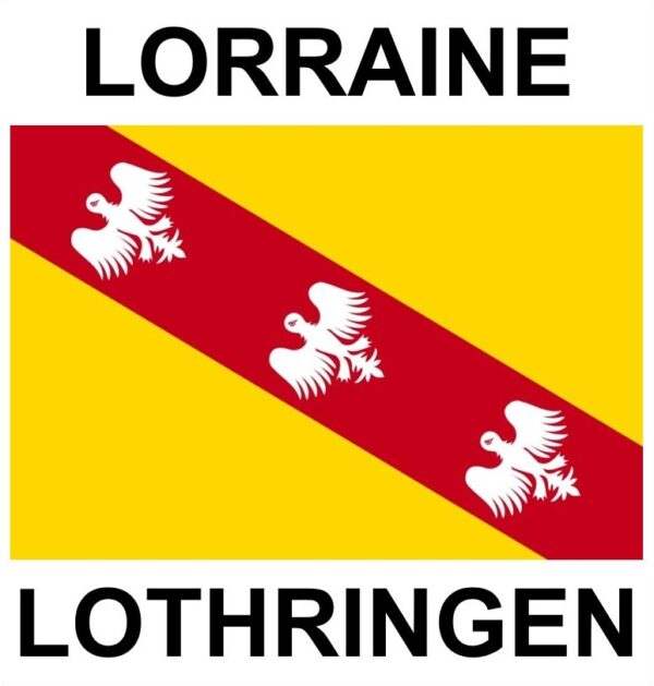 Grand autocollant Lorraine