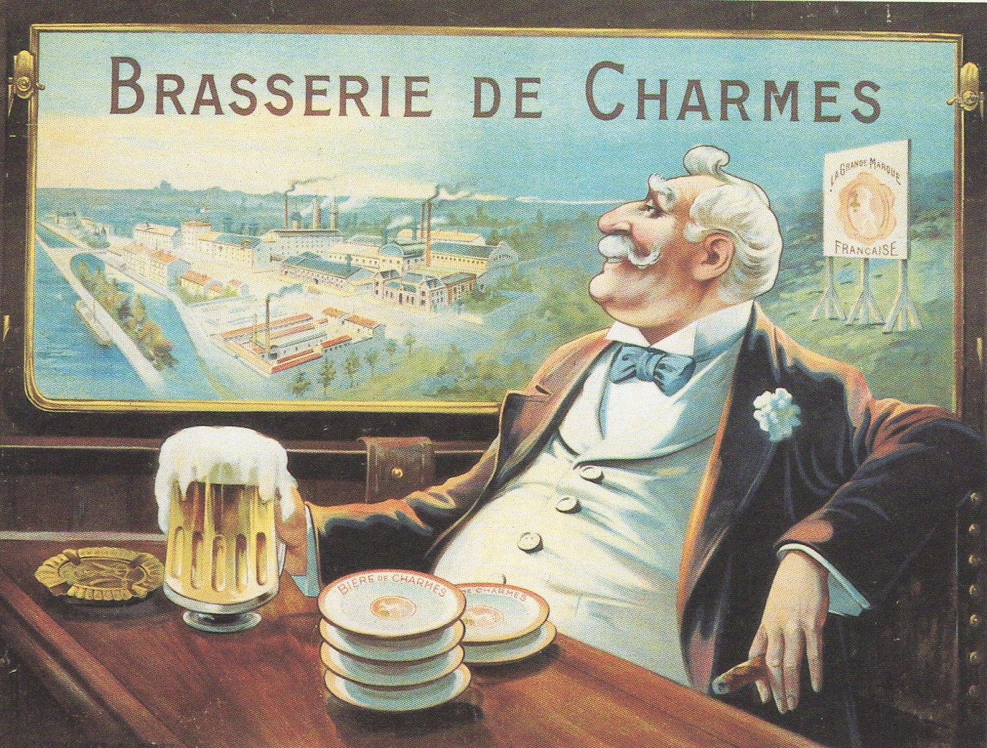 Affiche de la Brasserie de Charmes